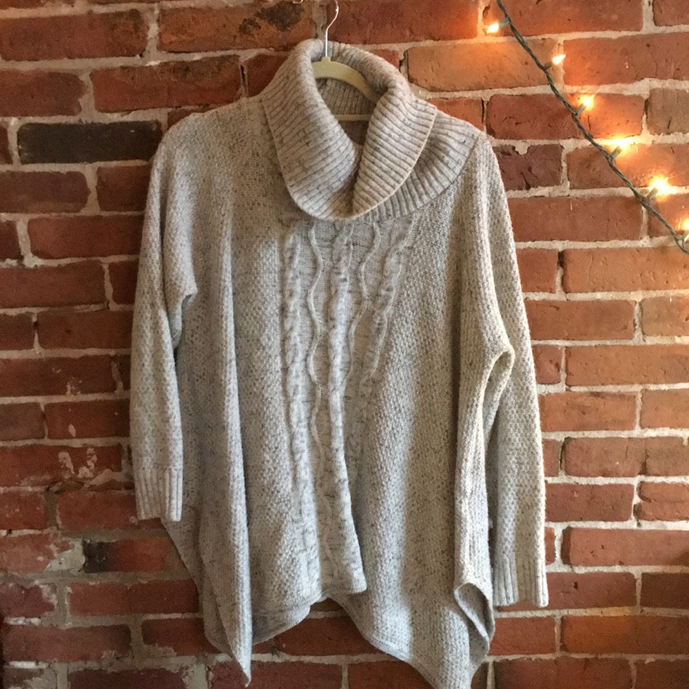 Cozy post yoga Cowl Neck Sweater